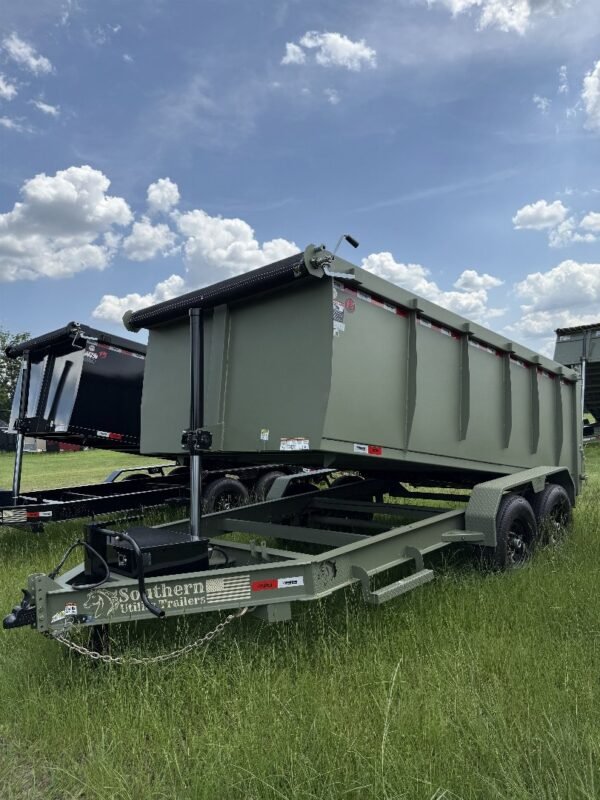New 2025 Southern Utility 7x14 Dump Trailer - Image 1