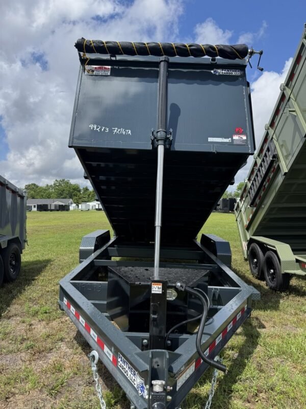 New 2025 Panther Cargo 7x16TA Dump Trailer - Image 1