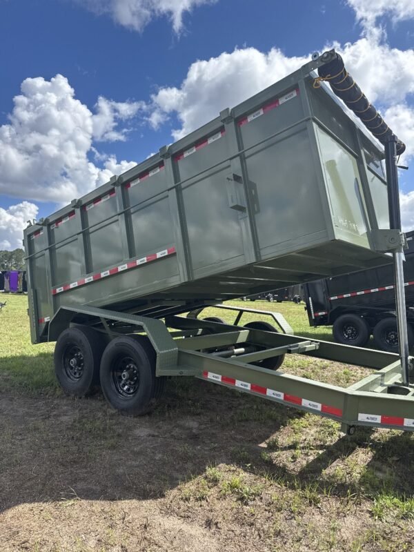 New 2025 7x14ta Dump Trailer - Image 2