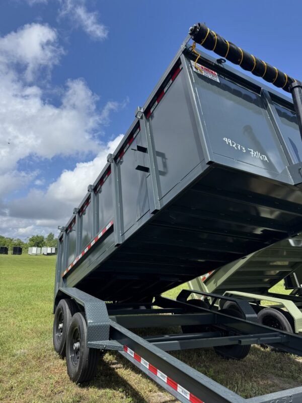 New 2025 Panther Cargo 7x16TA Dump Trailer - Image 2