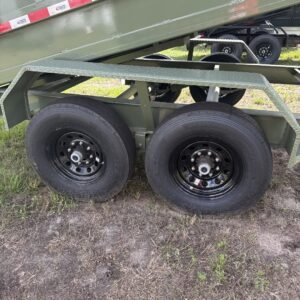 New 2025 7x14ta Dump Trailer - Image 3