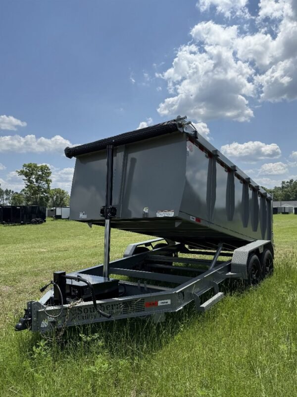 New 2025 Southern Utility 7X14TA Dump Trailer - Image 3