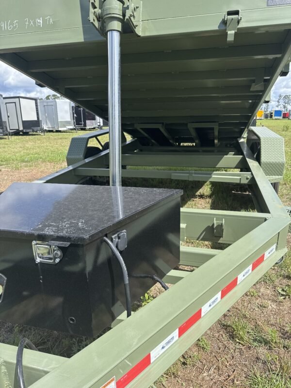 New 2025 7x14ta Dump Trailer - Image 4