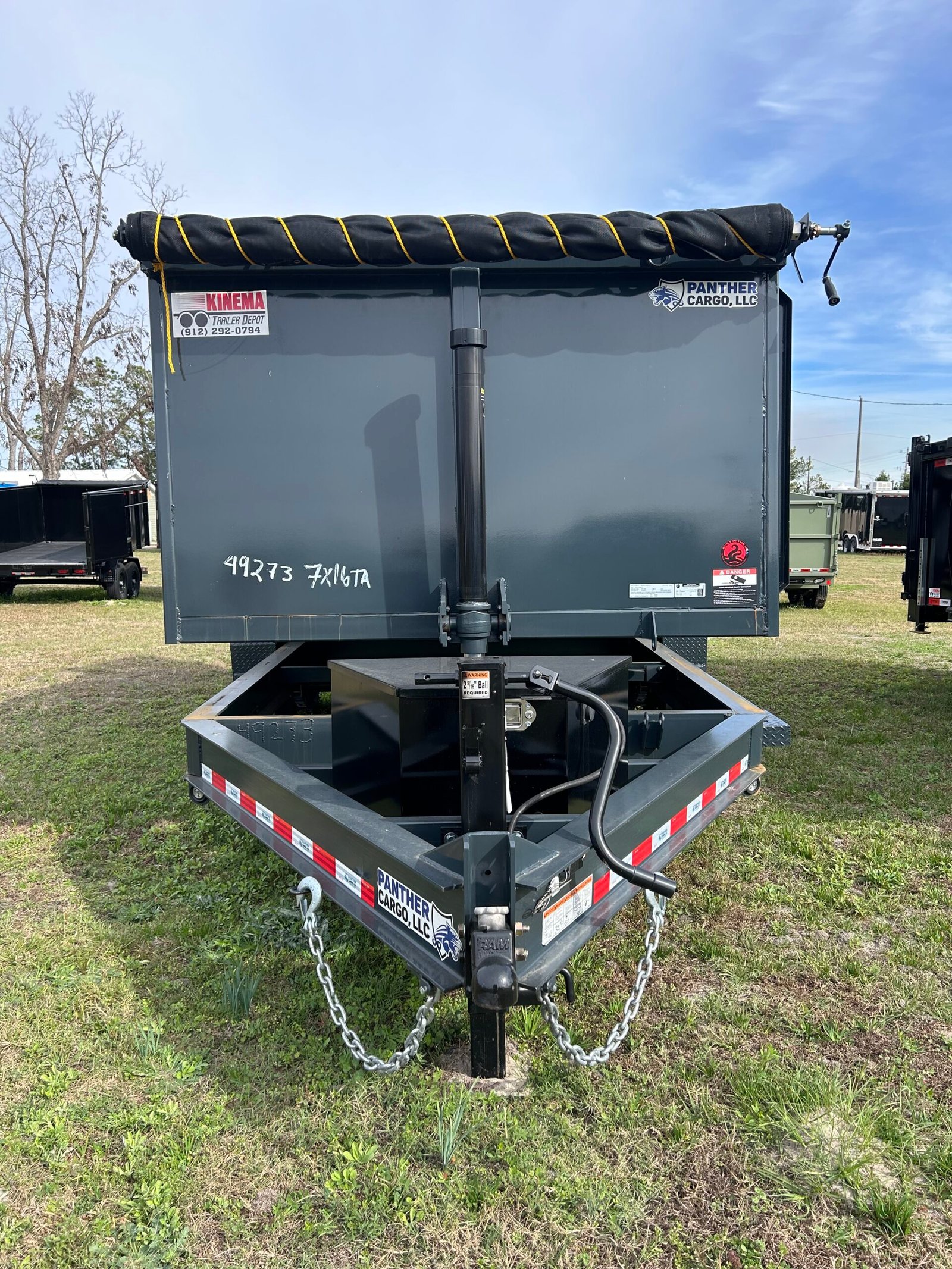 New 2025 Panther Cargo 7x16TA Dump Trailer - Image 1
