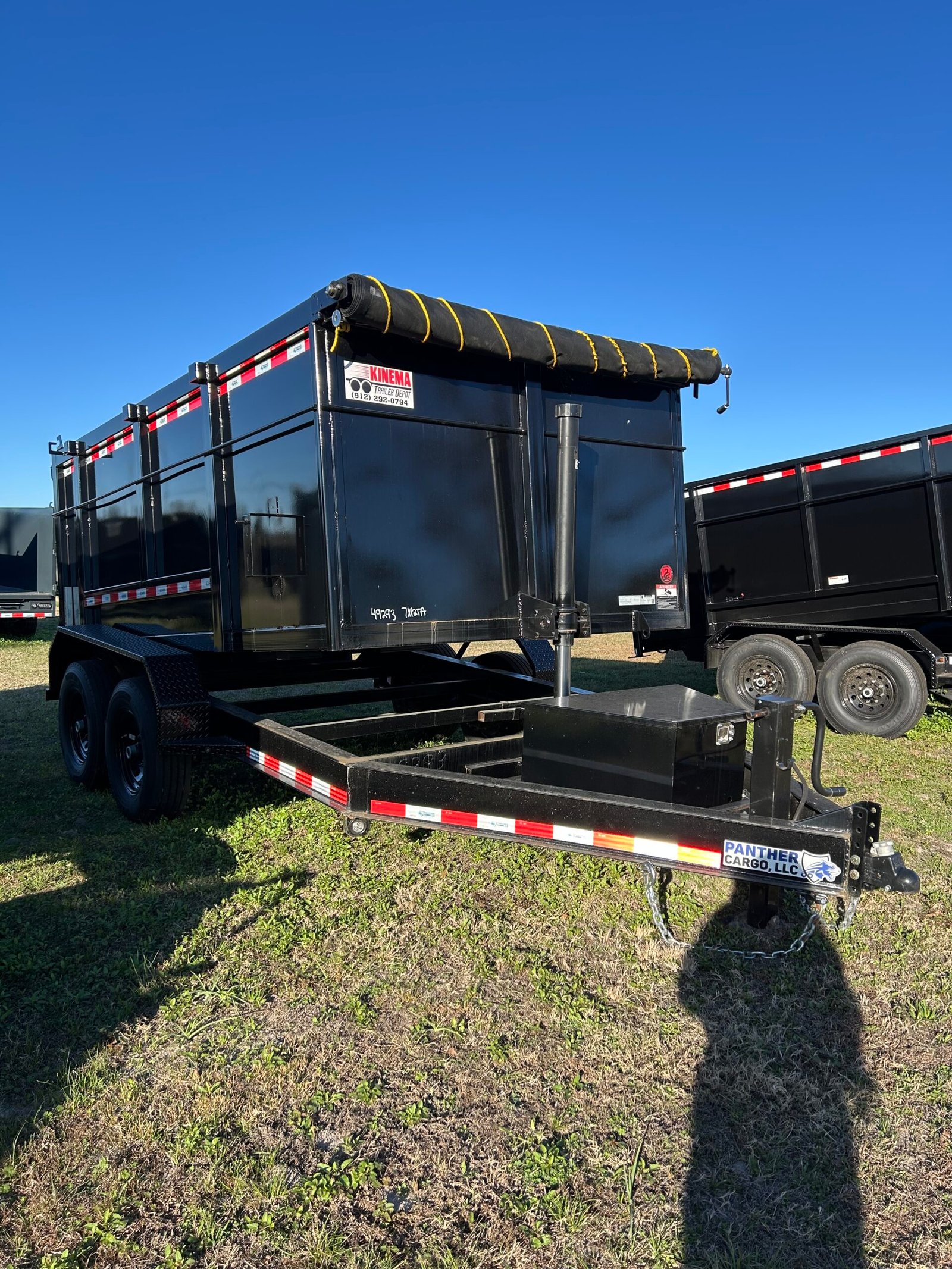 New 2025 Panther Cargo 7x12TA Dump Trailer - Image 2
