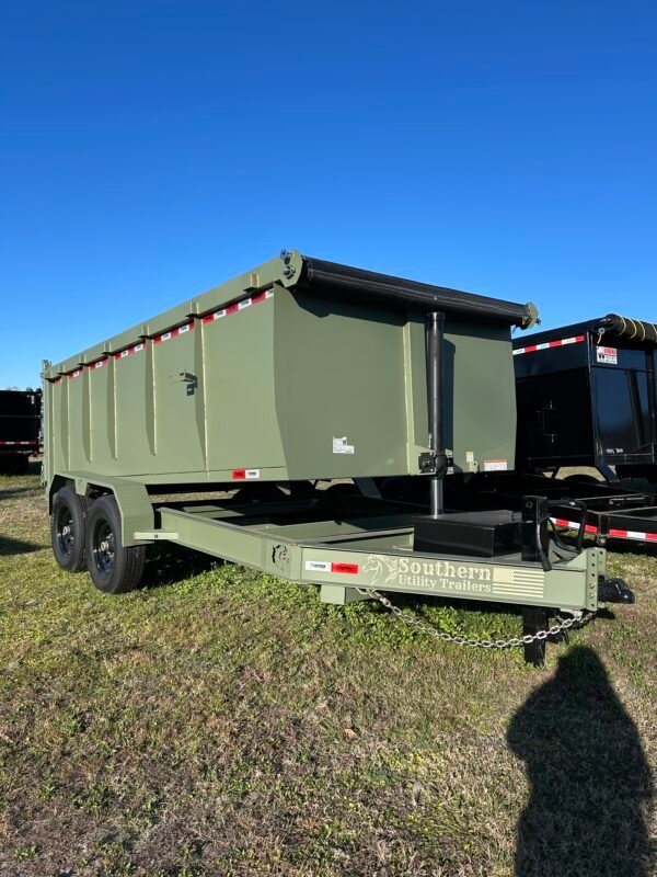 New 2025 Southern Utility 7x14 Dump Trailer