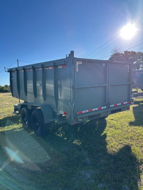 New 2025 Southern Utility 7x14 Dump Trailer
