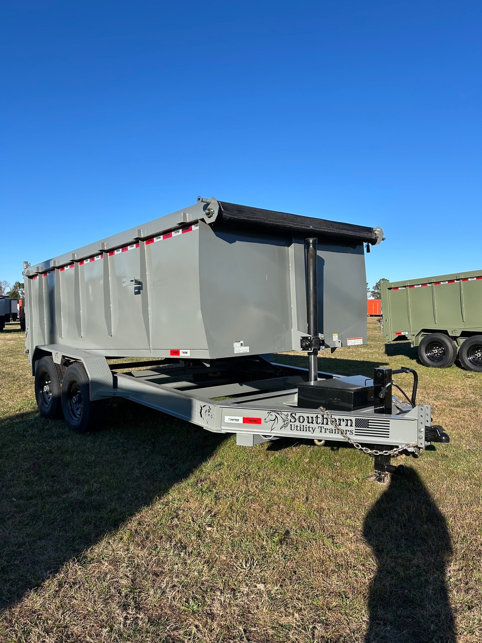 New 2025 Southern Utility 7X14TA Dump Trailer - Image 2