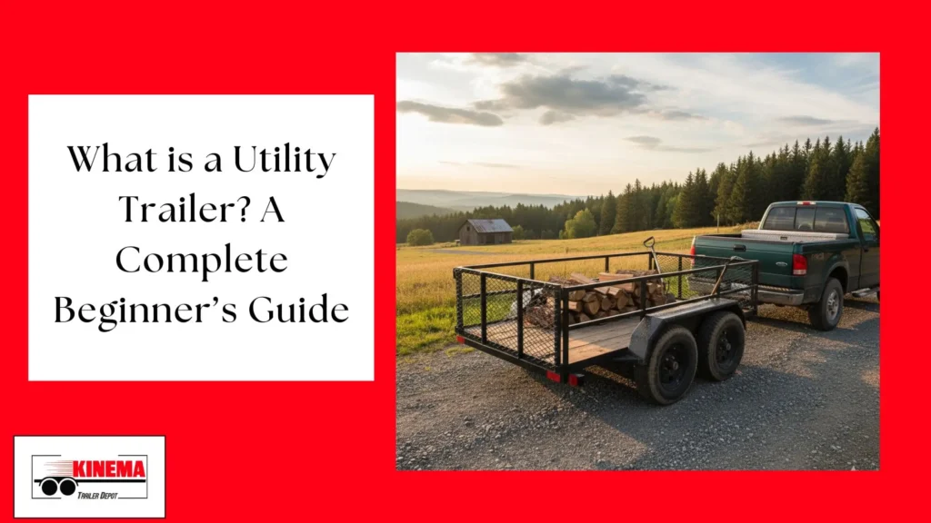 This is a blog banner image of what is a utility trailer