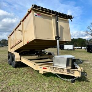 New 2024 Southern Utility 7X14TA Dump Trailer - Image 2