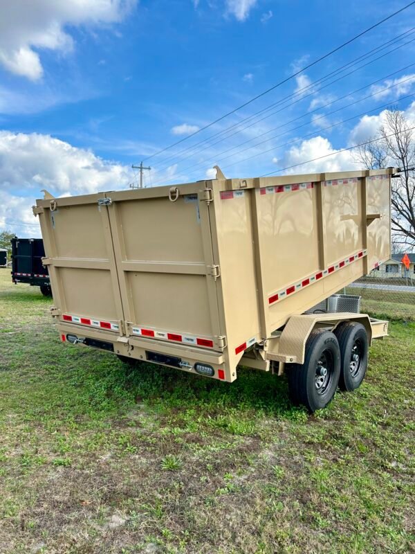 New 2024 Southern Utility 7X14TA Dump Trailer