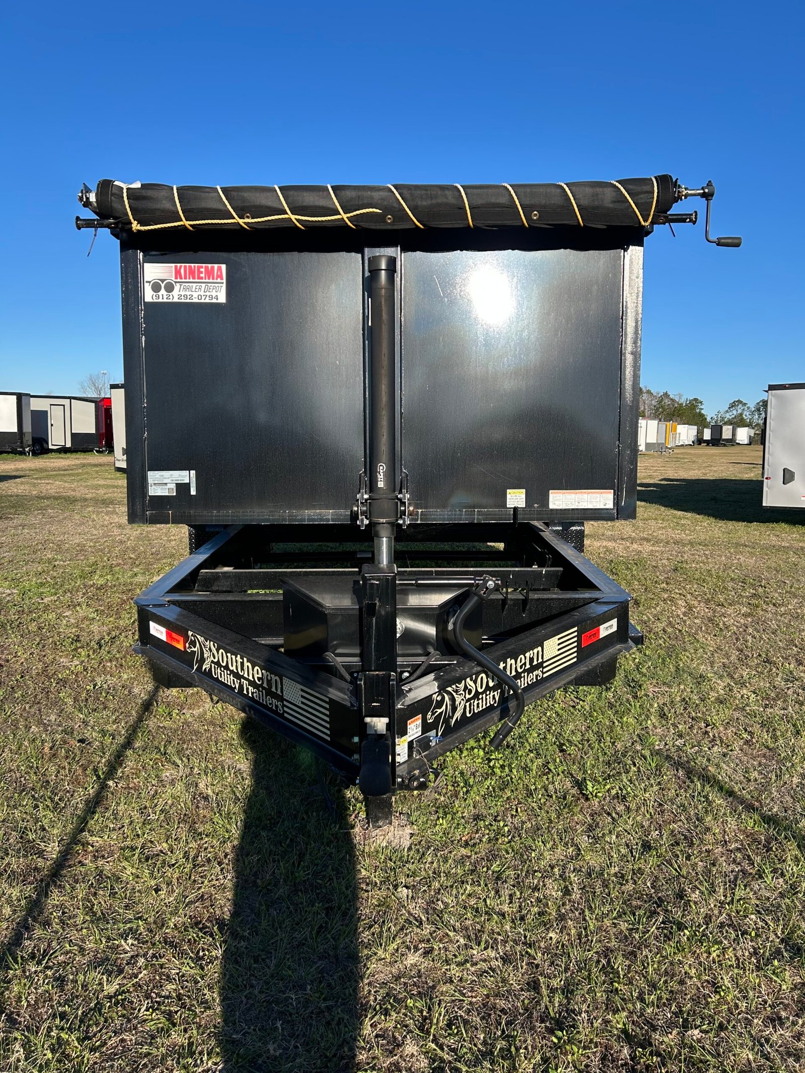 New 2025 Southern Utility 7x16TA Dump Trailer - Image 1