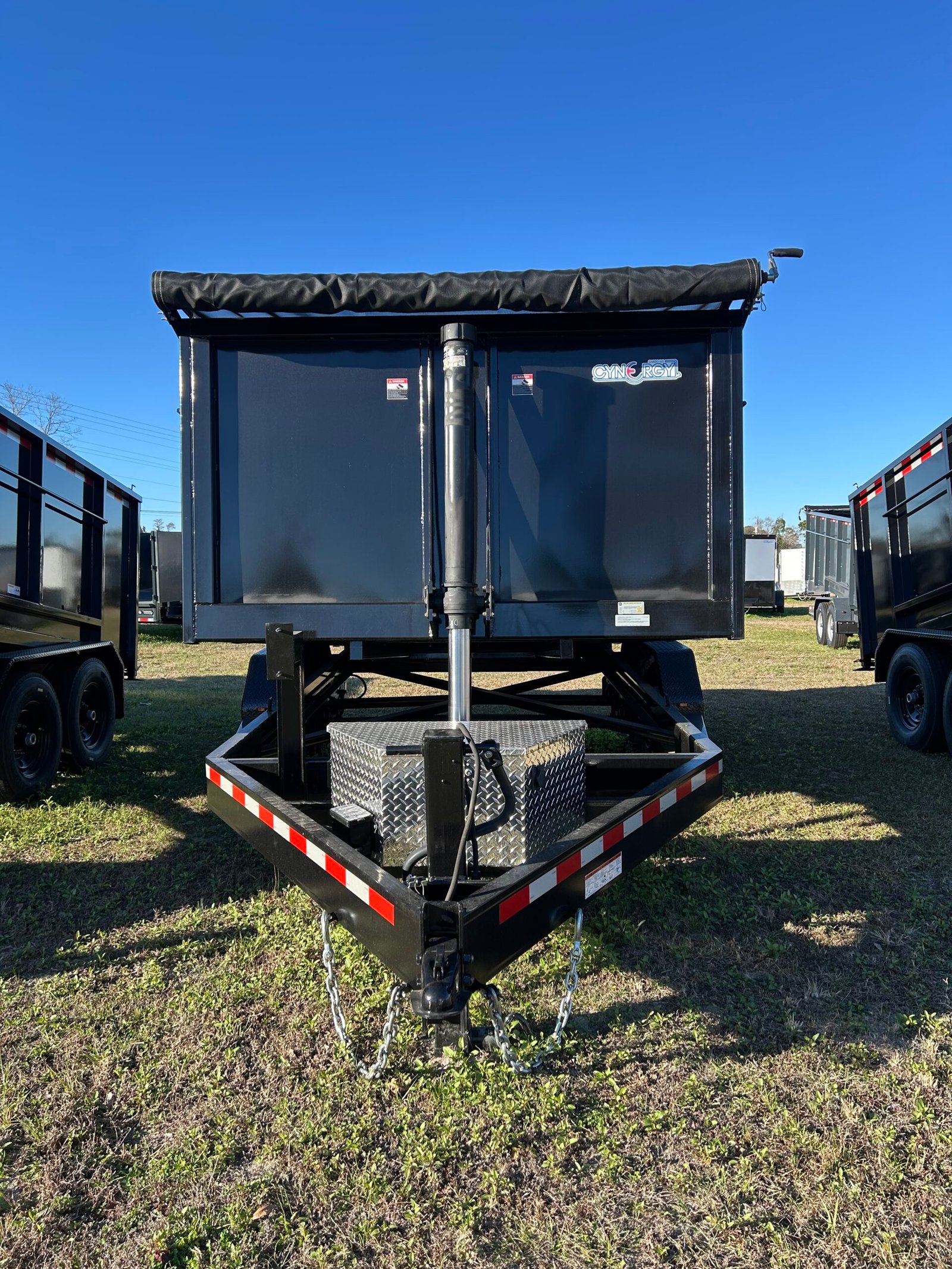 New 2025 Cynergy Cargo 7X14TA Dump Trailer - Image 1