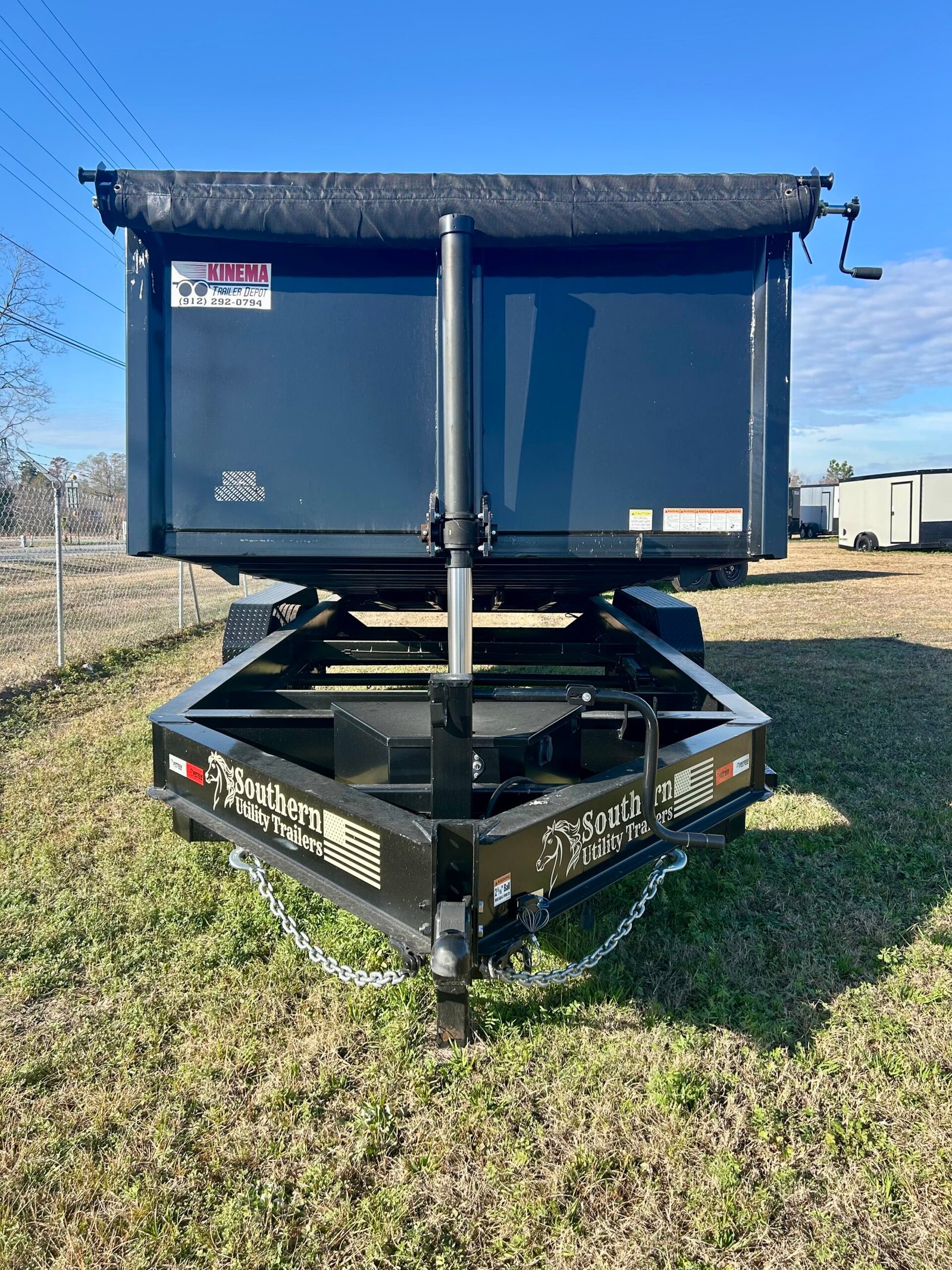 New 2025 Southern Utility 7x16TA Dump Trailer - Image 1
