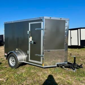 New 2026 Cynergy Cargo Basic 5X8SA Cargo / Enclosed Trailer - Image 2
