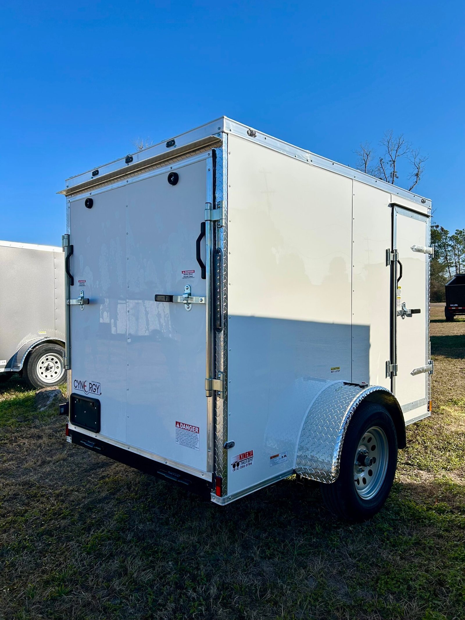 New 2026 Cynergy Cargo Basic 5X8SA Cargo / Enclosed Trailer - Image 3