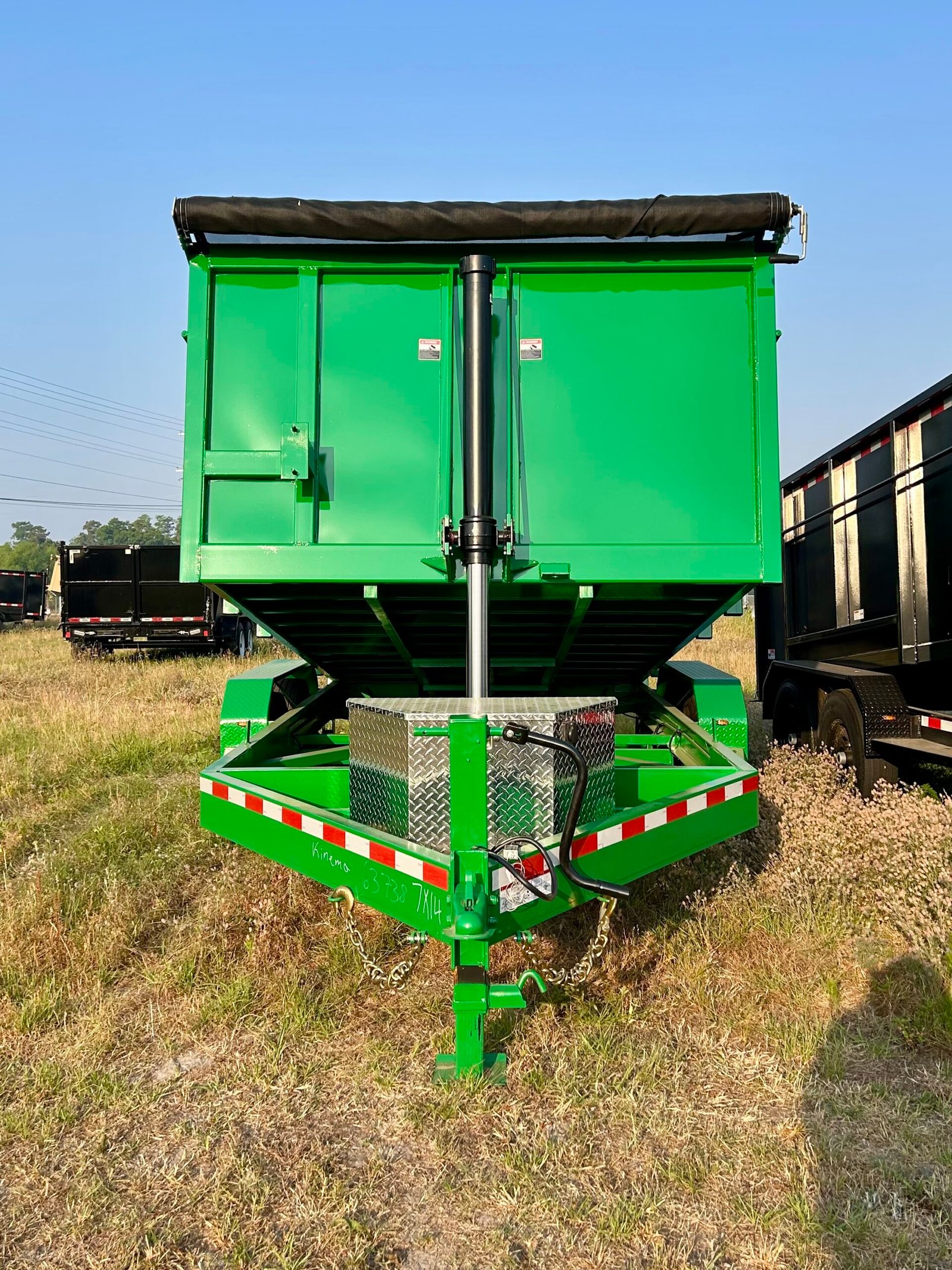 New Cynergy Cargo 7X14TA Dump Trailer - Image 1