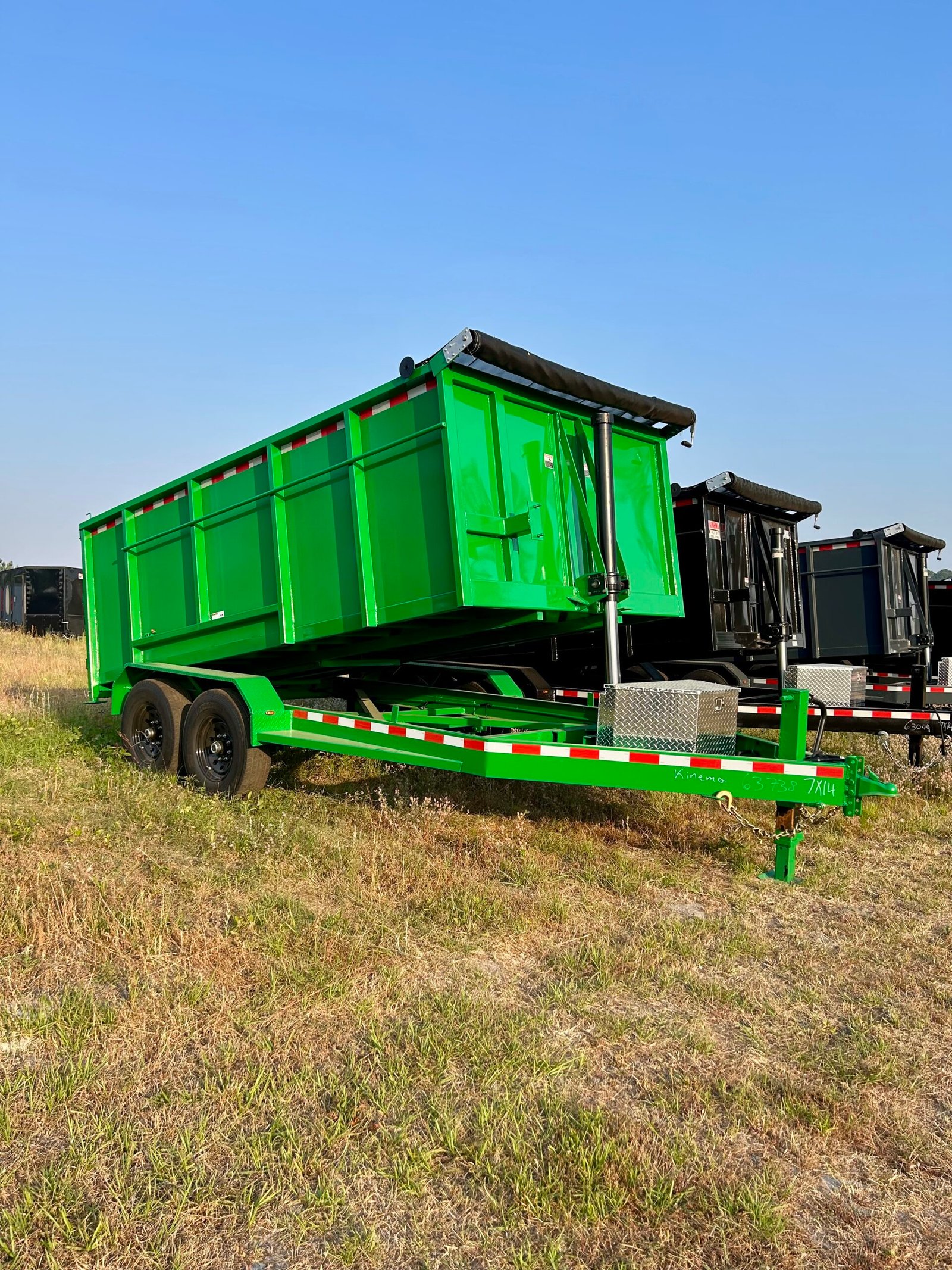 New Cynergy Cargo 7X14TA Dump Trailer - Image 2