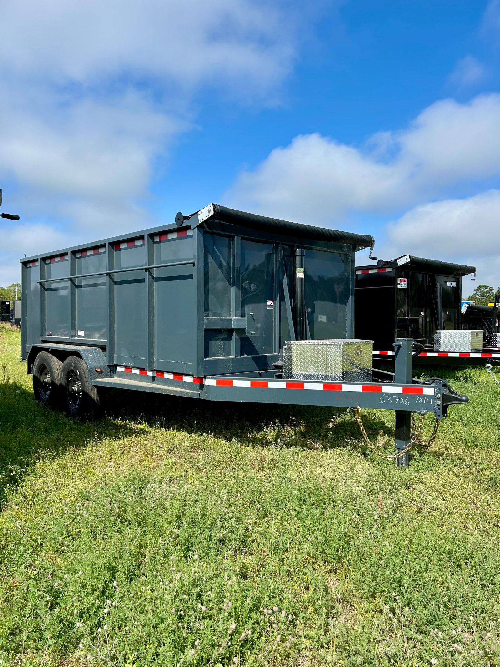 New Cynergy Cargo 7X14TA Dump Trailer - Image 2