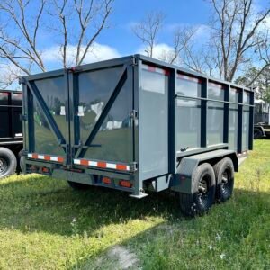New Cynergy Cargo 7X14TA Dump Trailer - Image 3