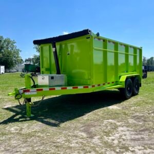 New Cynergy Cargo 7X14TA Dump Trailer - Image 3