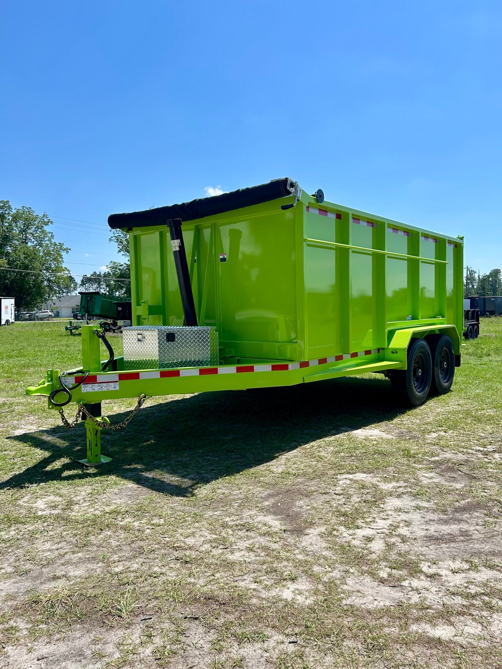 New Cynergy Cargo 7X14TA Dump Trailer - Image 3