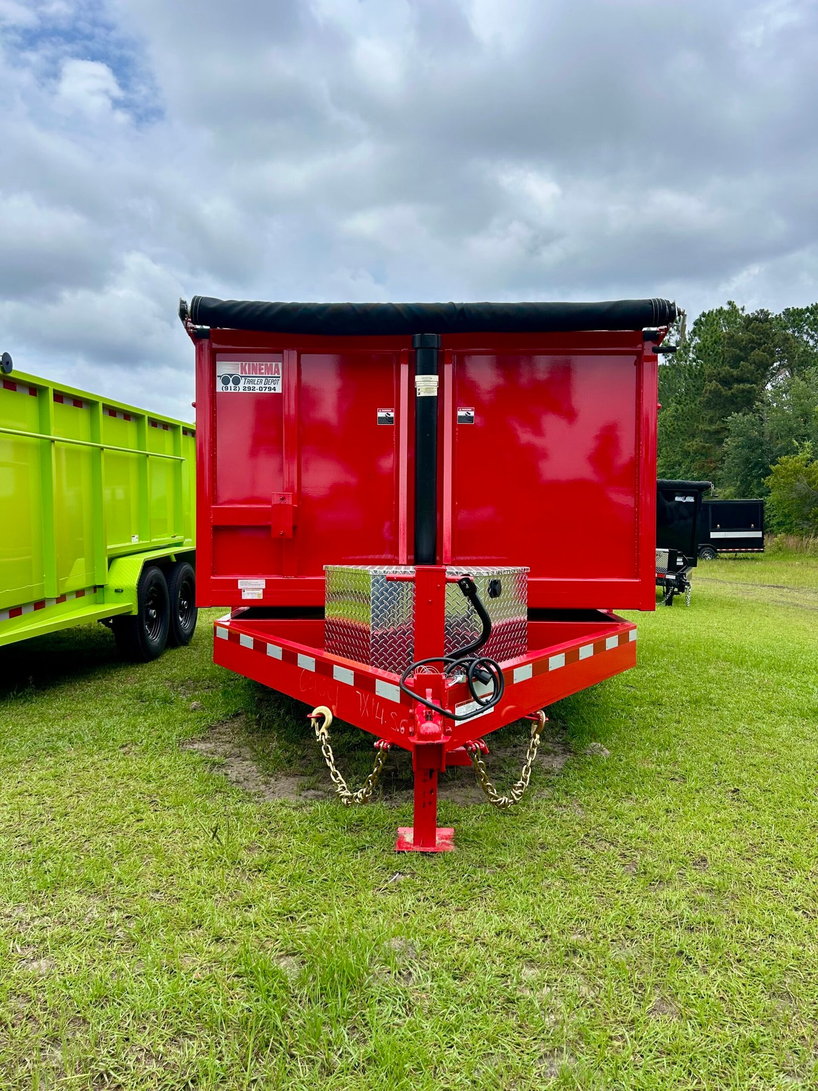 New Cynergy Cargo 7X14TA Dump Trailer