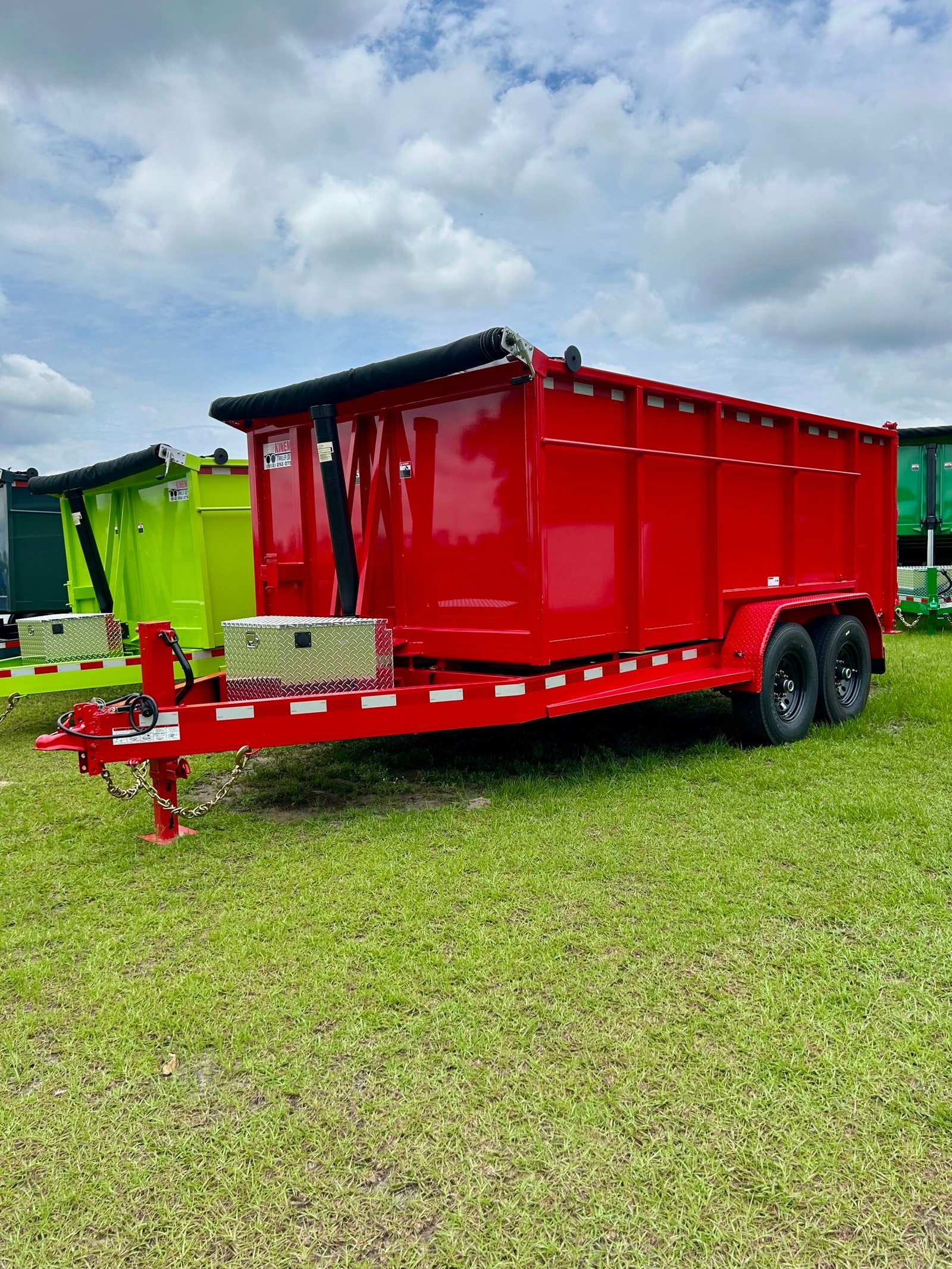 New Cynergy Cargo 7X14TA Dump Trailer - Image 6