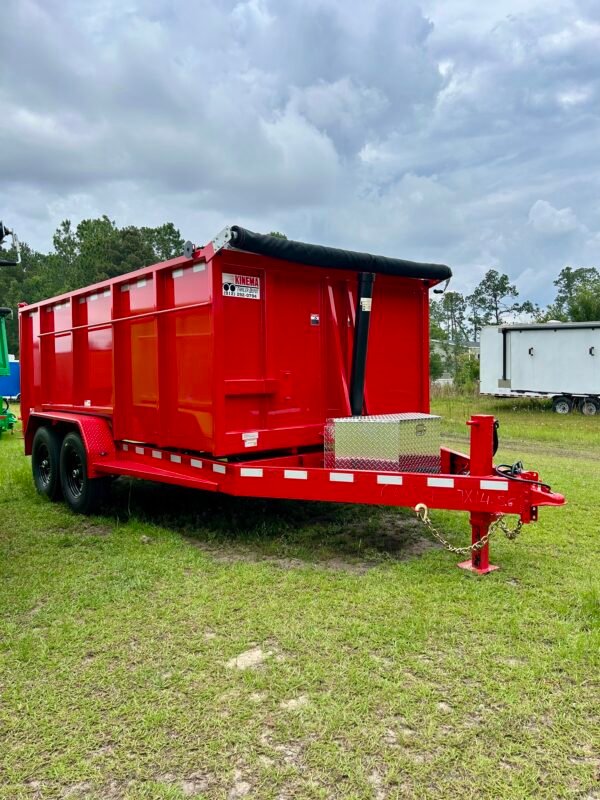 New Cynergy Cargo 7X14TA Dump Trailer