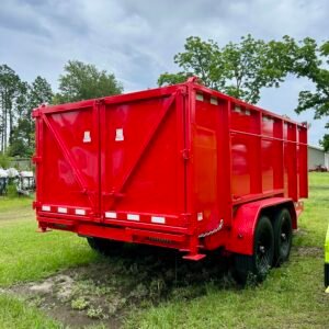 New Cynergy Cargo 7X14TA Dump Trailer - Image 3