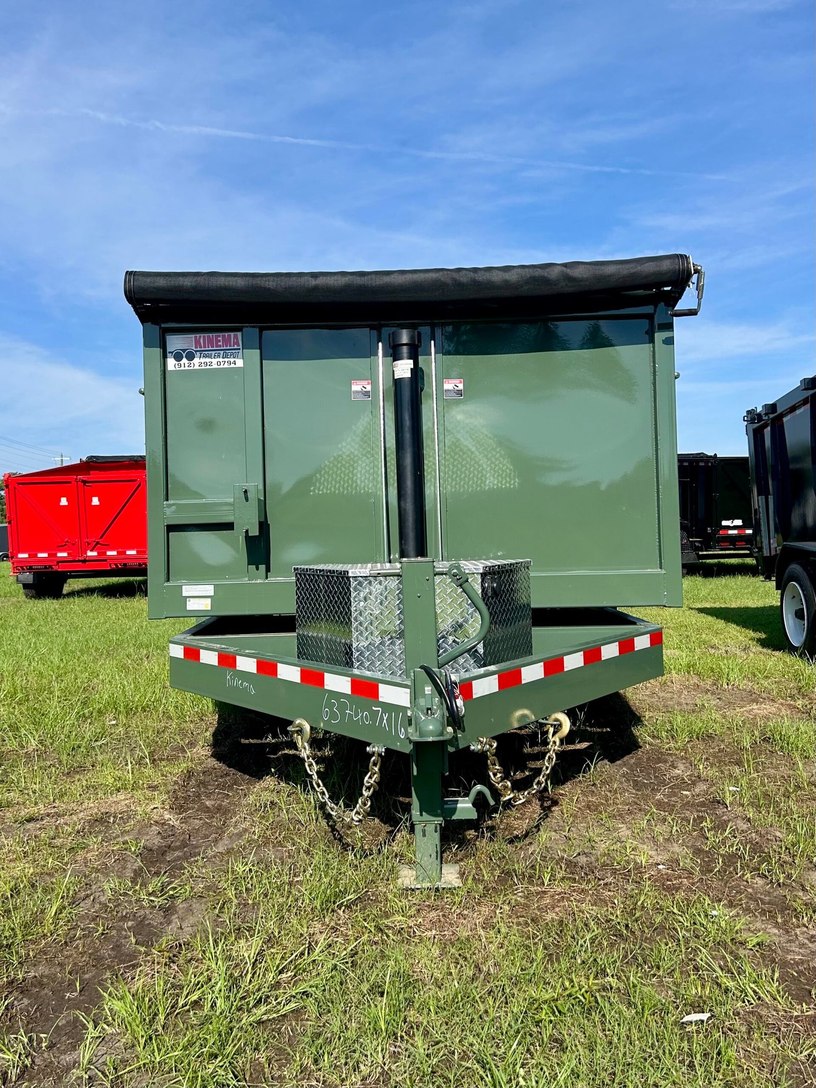 New Cynergy Cargo 7x16TA Dump Trailer - Image 1