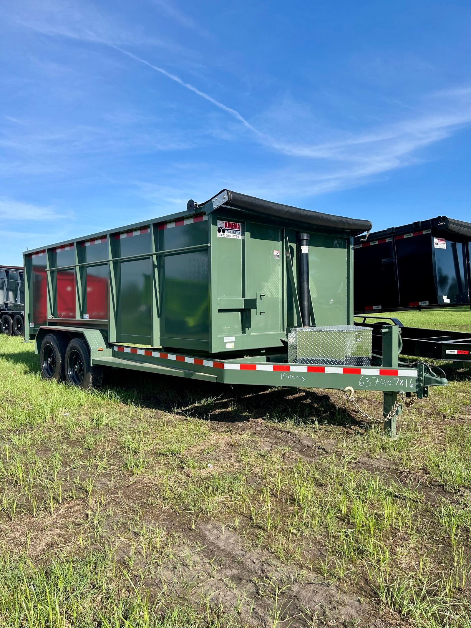 New Cynergy Cargo 7x16TA Dump Trailer - Image 2