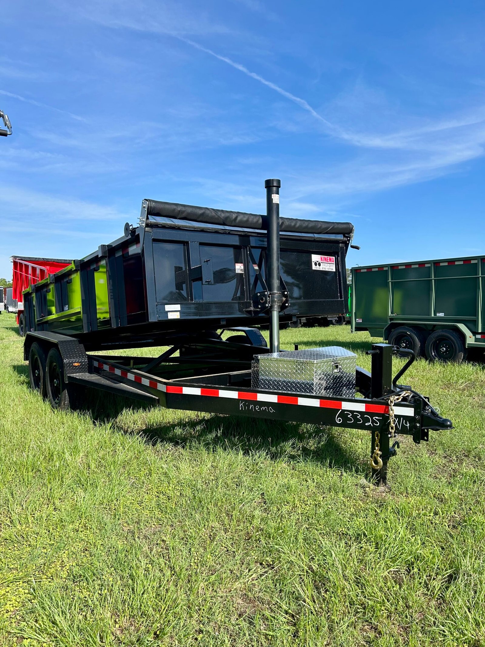 New Cynergy Cargo 7X14TA Dump Trailer - Image 2