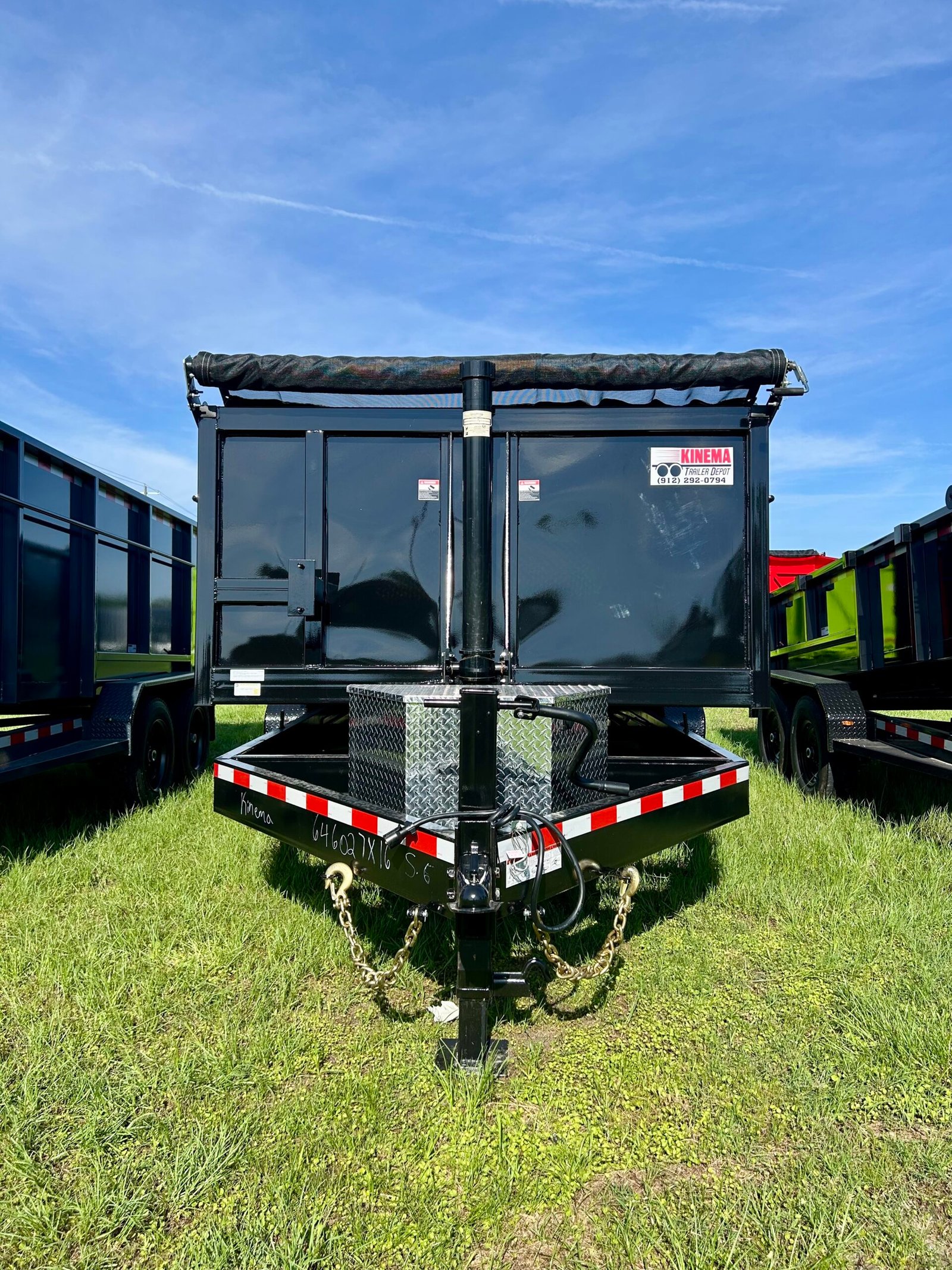 New Cynergy Cargo 7x16TA Dump Trailer - Image 1