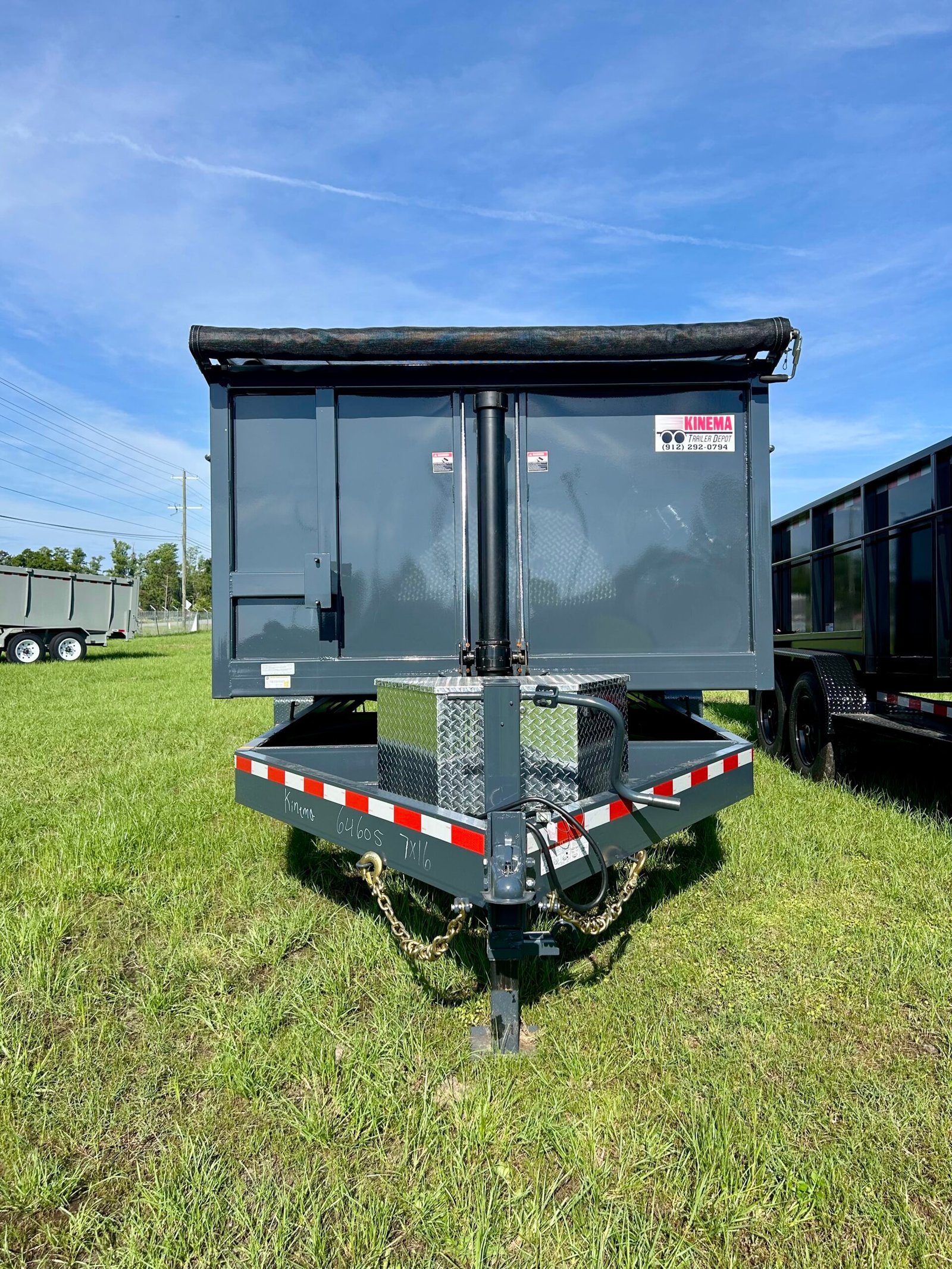 New Cynergy Cargo 7x16TA Dump Trailer - Image 1
