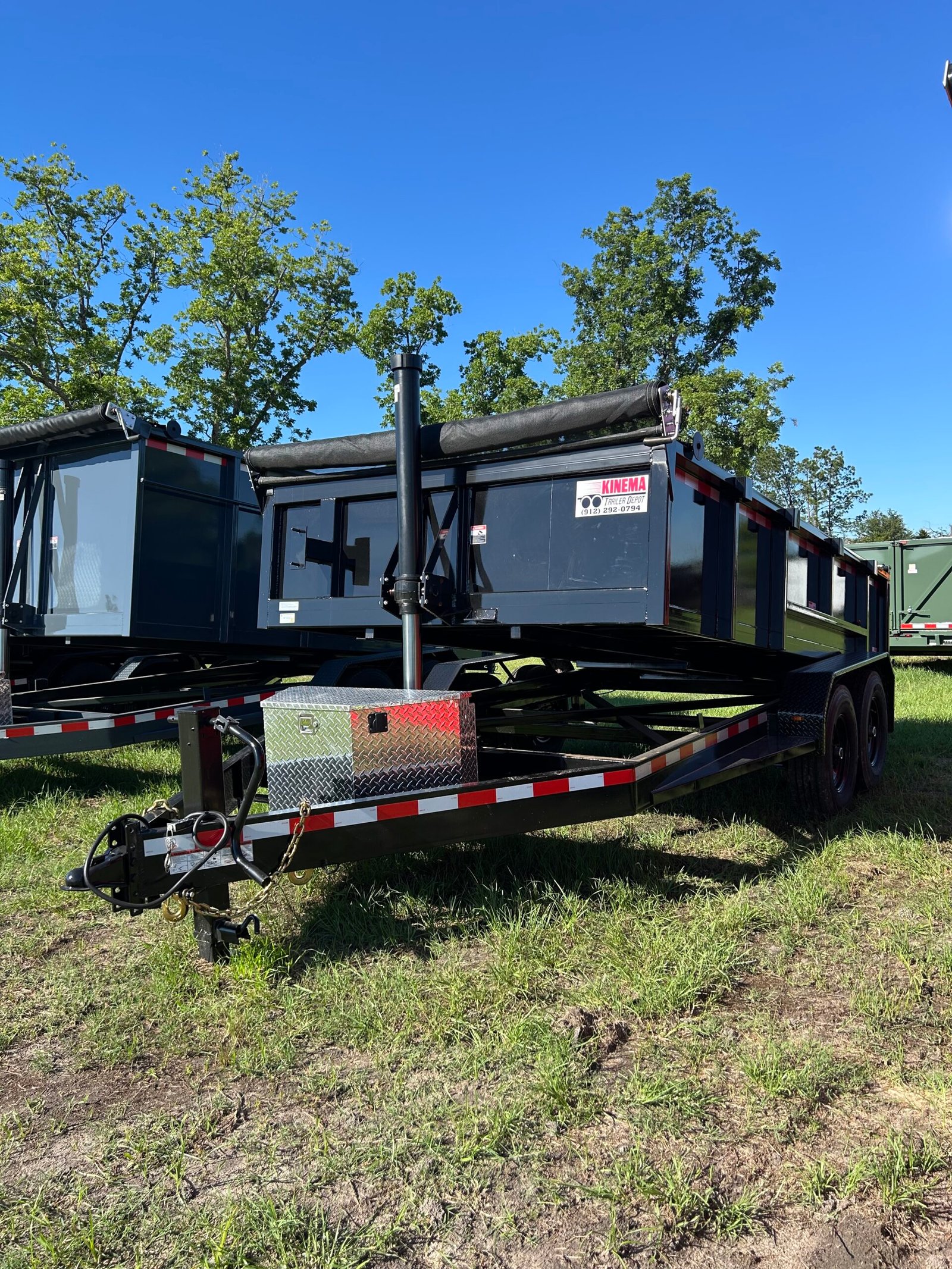 New Cynergy Cargo 7X14TA Dump Trailer - Image 6