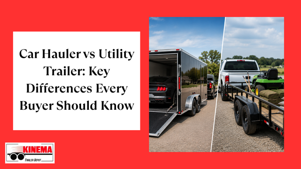 Car Hauler vs Utility Trailer: Key Differences Every Buyer Should Know