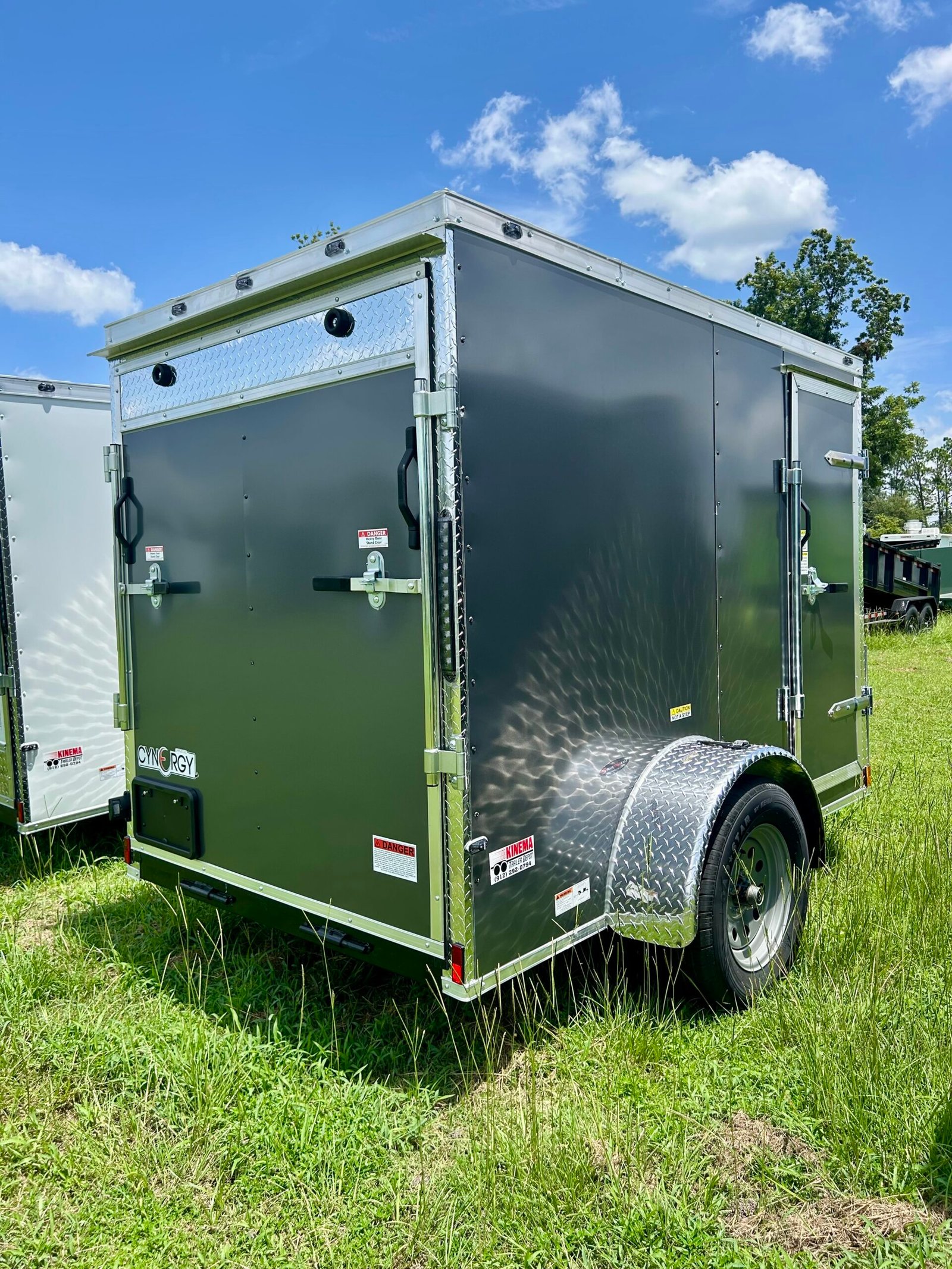 New Cynergy Cargo 5x8SA Cargo / Enclosed Trailer - Image 3