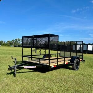 New Mid South 6x12SA Utility Tube Trailer - Image 6