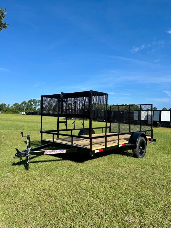 New Mid South 6x12SA Utility Tube Trailer