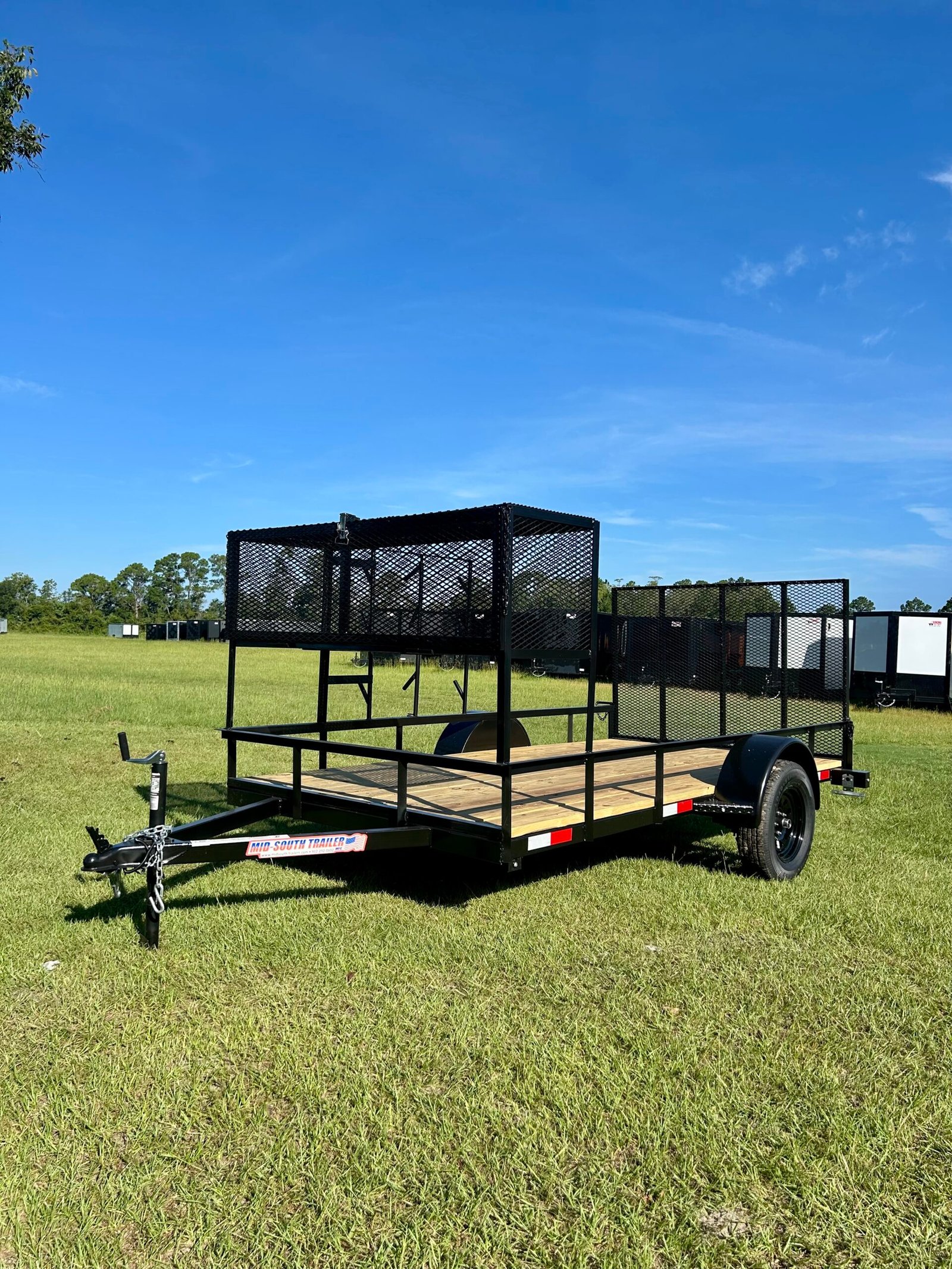 New Mid South 6x12SA Utility Tube Trailer - Image 6