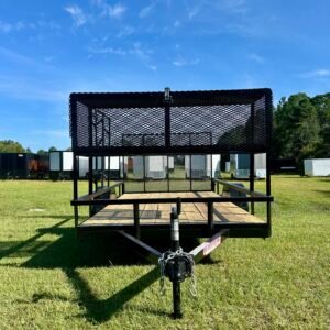 New Mid South 6x12SA Utility Tube Trailer