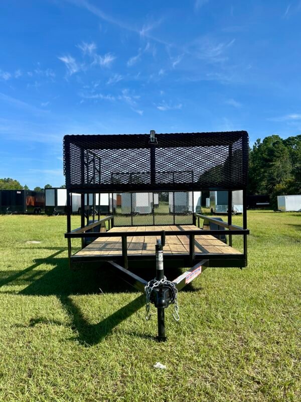 New Mid South 6x12SA Utility Tube Trailer