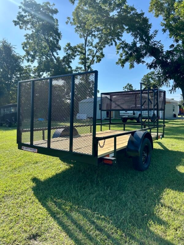 New Mid South 6x12SA Utility Tube Trailer