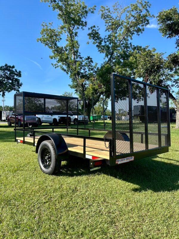New Mid South 6x12SA Utility Tube Trailer