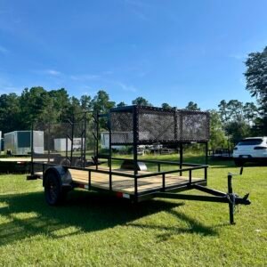 New Mid South 6x12SA Utility Tube Trailer - Image 2