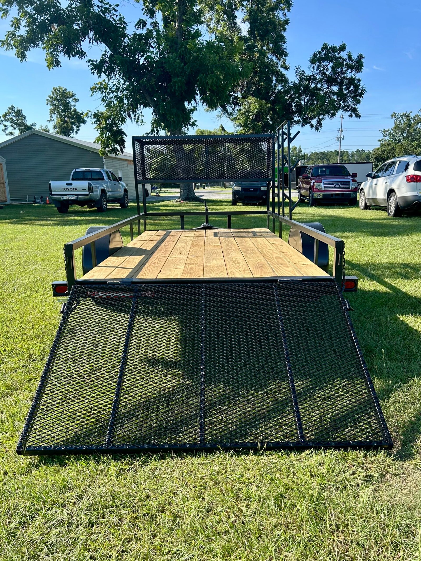 New Mid South 6x12SA Utility Tube Trailer - Image 4