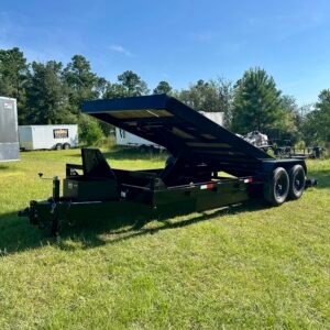 New Mid South 7x20TA14k Hydraulic Tilt Equipment Trailer - Image 7