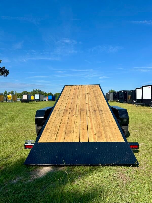 New Mid South 7x20TA14k Hydraulic Tilt Equipment Trailer