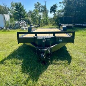 New Mid South 7x20TA14k Hydraulic Tilt Equipment Trailer